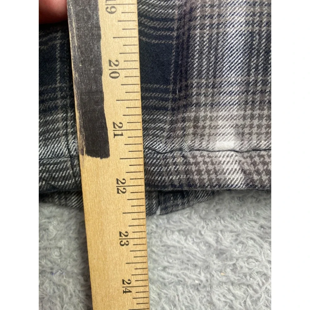 OshKosh‎ Bgosh Jacket Boys Large Plaid Flannel Full Zip Sherpa Outdoors Chore